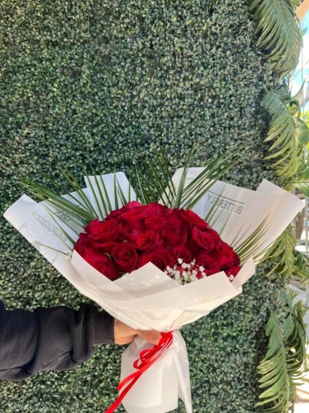 41'li Kırmızı Güller Buketi